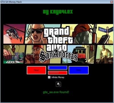 GTA San Andreas Money Hack V.1